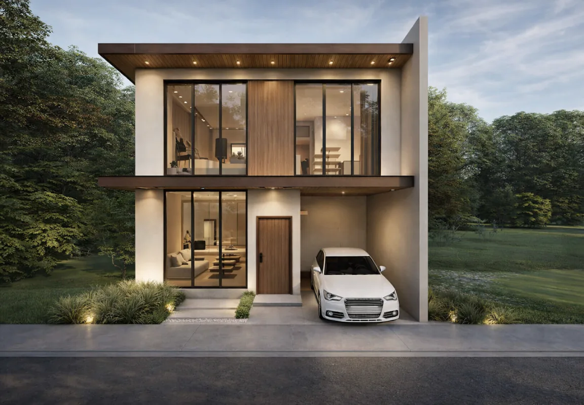 Modern Home Zambales front elevation