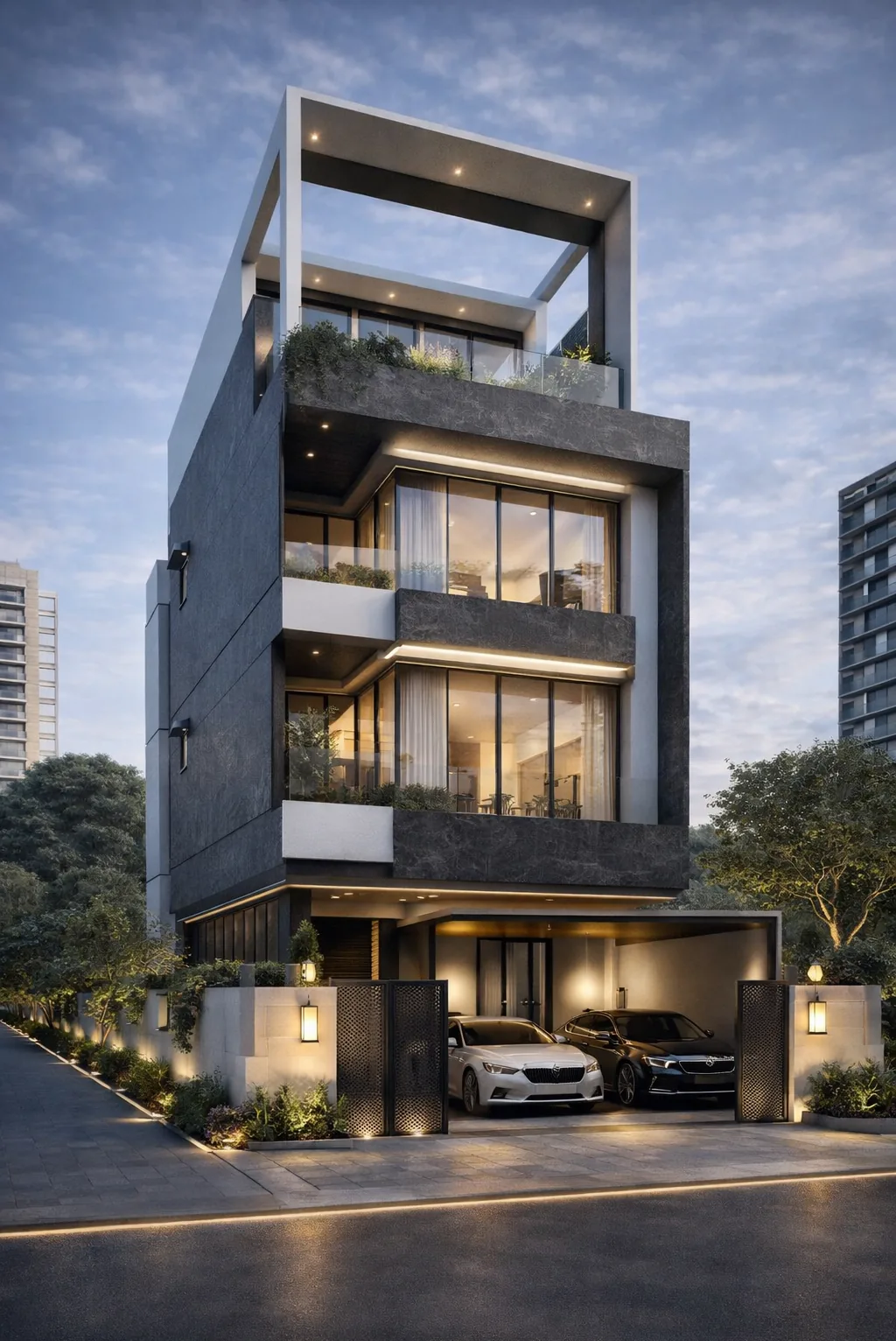 Modern Tower in Quezon City