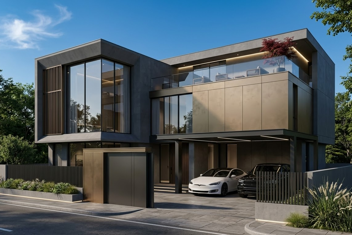 Modern residence by Creacion Architecture