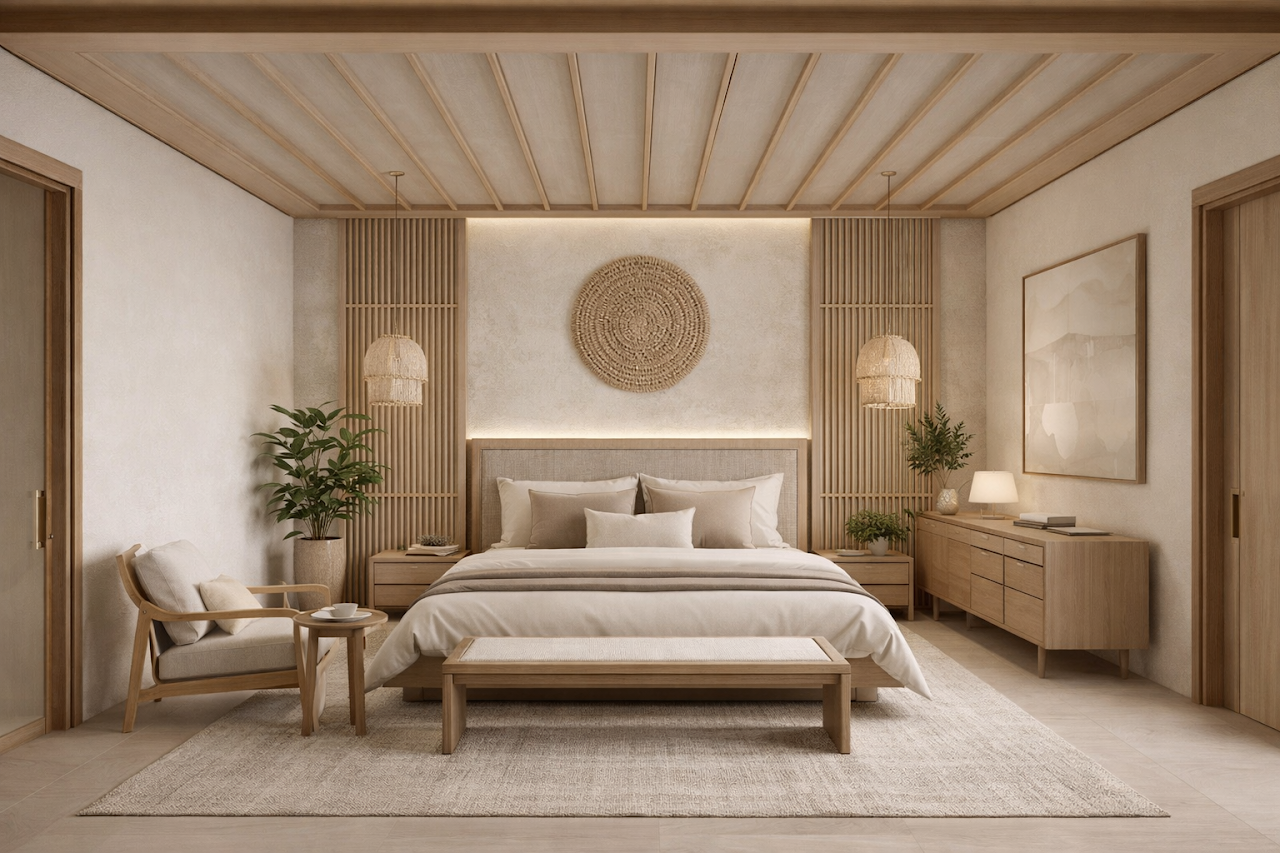 Bedroom interior by Creacion Architecture