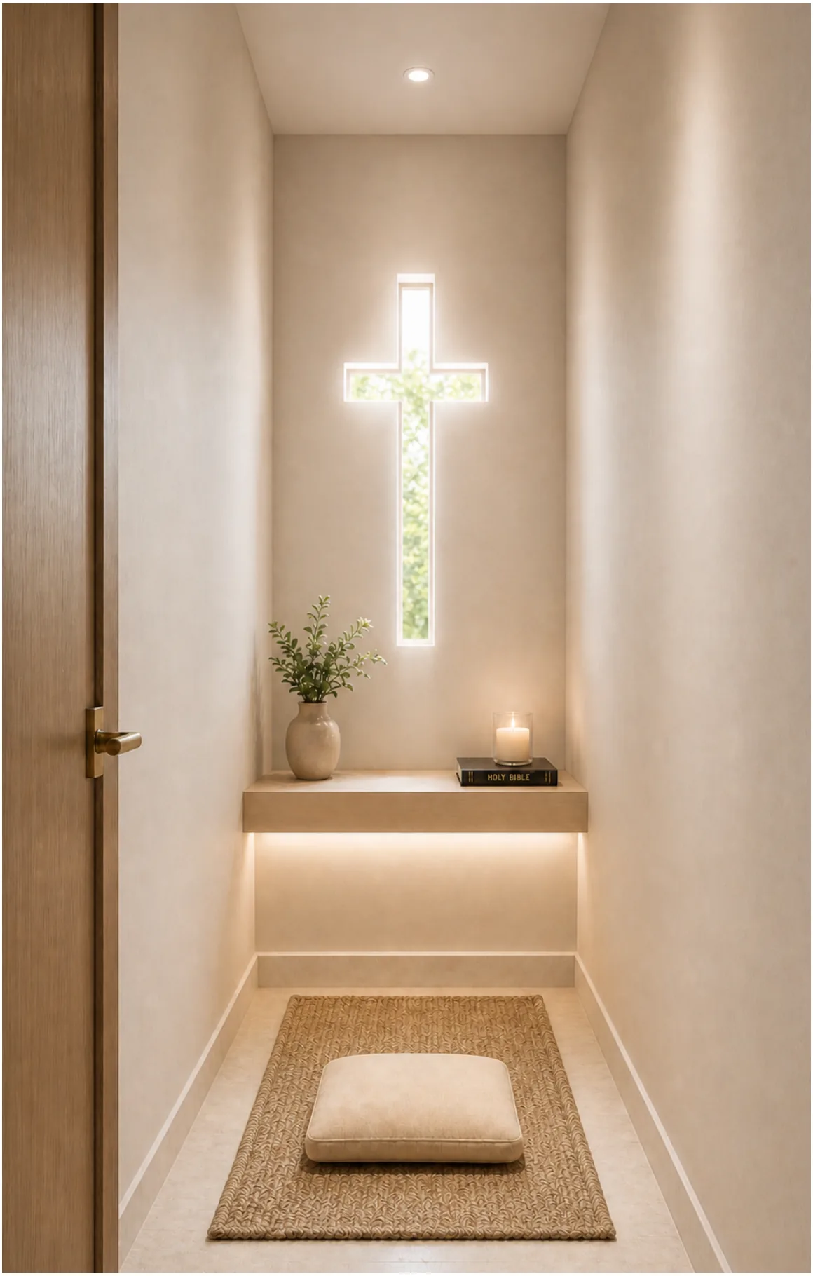 Architectural interiors prayer room
