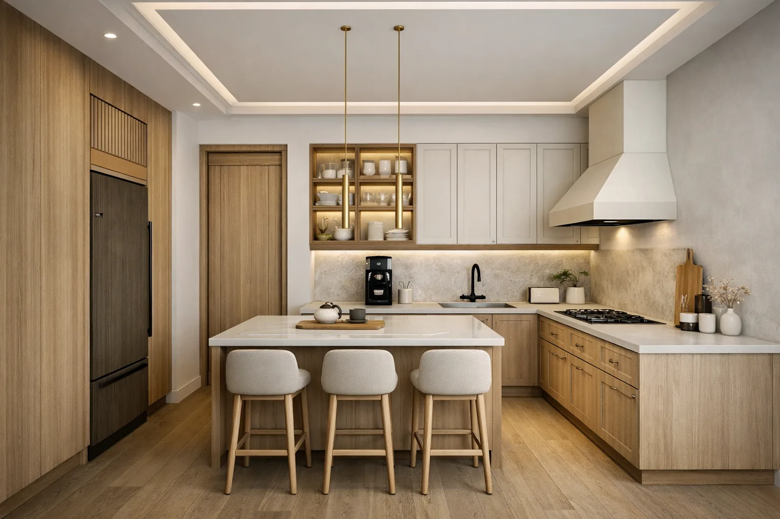 Modern Scandi-Japanese Kitchen in Calamba, Laguna